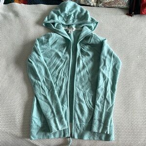 100% Cashmere zippered sweater